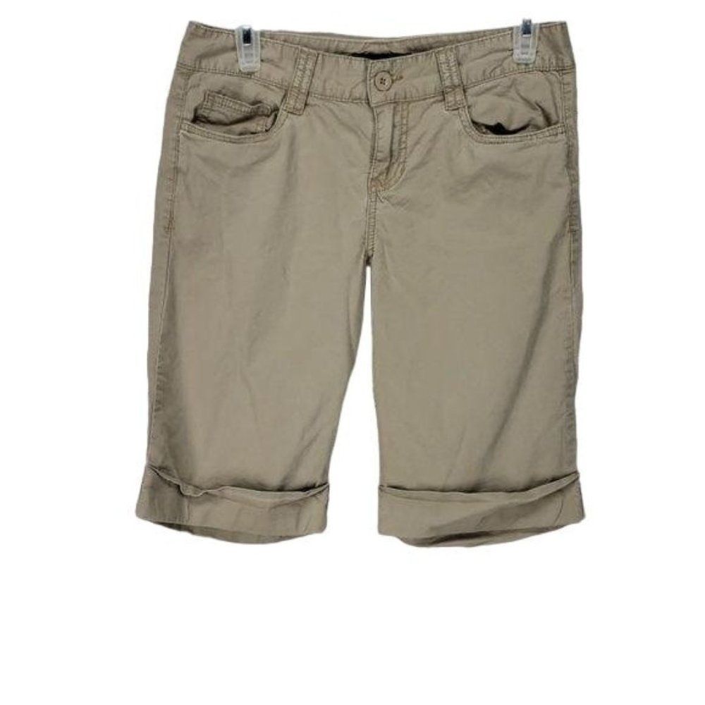 Calvin Klein‎ Jeans Khaki Bermuda Shorts Size 4
